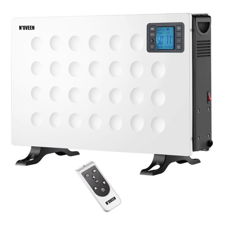 Stufa a convezione NOVEEN CH8000 LCD Smart bianca