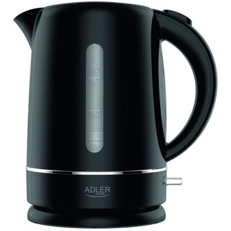 ADLER 1385B BOLLITORE ELETTRICO NERO BIANCO