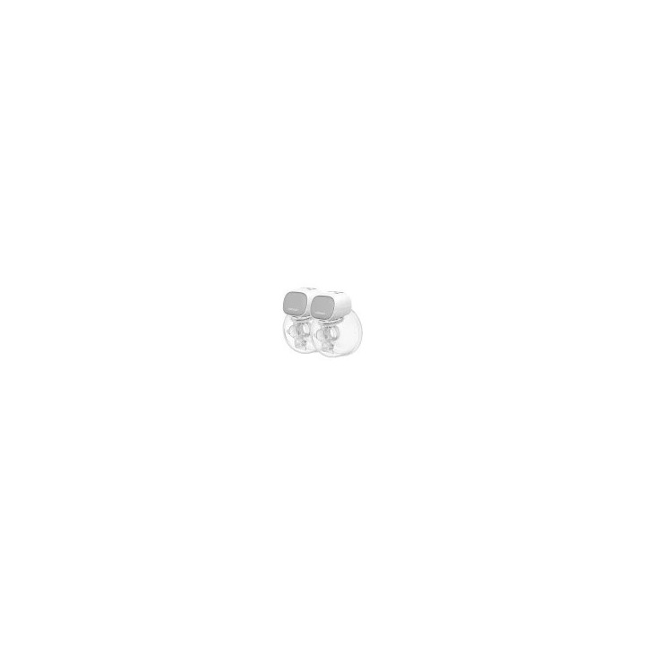 MOMCOZY M9 – tiralatte wireless mani libere grigio set doppio
