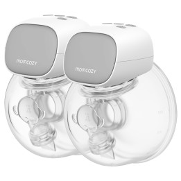 MOMCOZY S9 Pro – Tiralatte Indossabile Grigio Set Doppio 180 ml