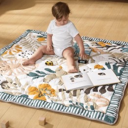Momcozy Tappeto gioco da pavimento Foresta verde