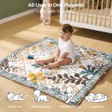 Momcozy Tappeto gioco da pavimento Foresta verde