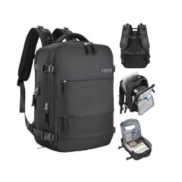 NOVEEN CTB400 Zaino da viaggio nero per cabina 40x20x25
