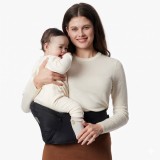 Momcozy Marsupio Portabebè con Seggiolino Anca Nero