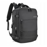 NOVEEN CTB400 Zaino da viaggio nero per cabina 40x20x25