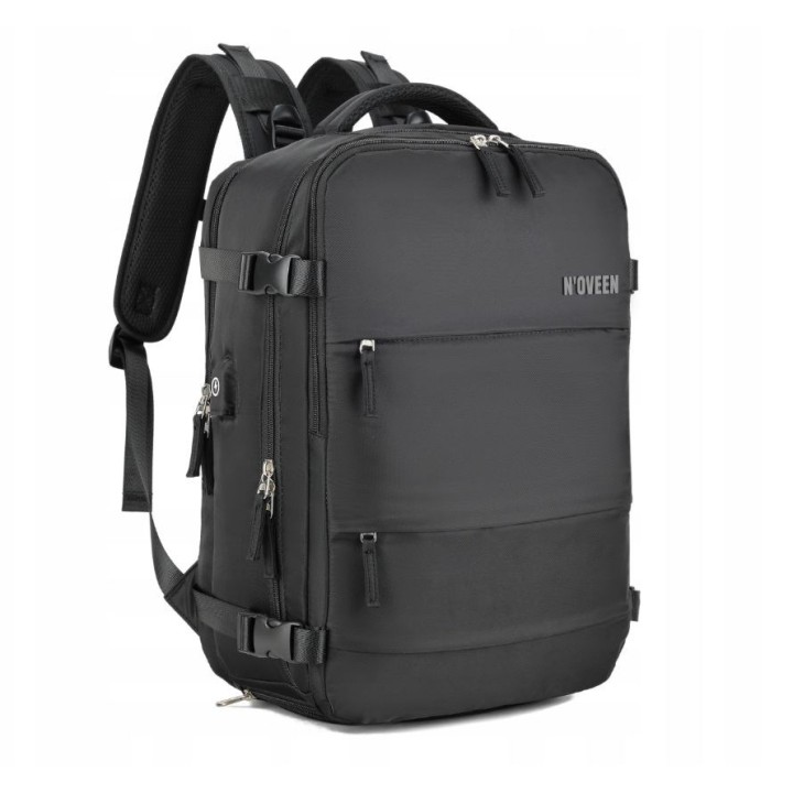 NOVEEN CTB400 Zaino da viaggio nero per cabina 40x20x25