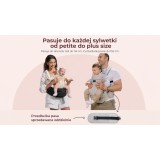 Momcozy Marsupio Portabebè con Seggiolino Anca Nero