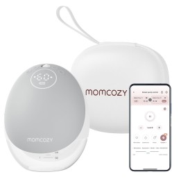 Momcozy M9 Tiralatte con controllo app - Set singolo grigio