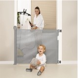 Cancelletto di sicurezza retrattile per bambini MOMCOZY M21SSAM08 140 cm Grigio
