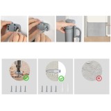 Cancelletto di sicurezza retrattile per bambini MOMCOZY M21SSAM08 140 cm Grigio