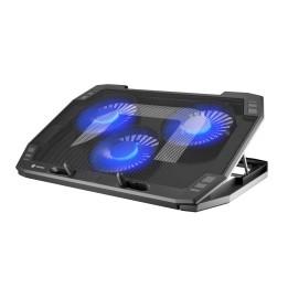NATEC Supporto di raffreddamento per laptop Oriole 15.6-17.3inch LED supporto di raffreddamento per notebook 43.9 cm (17.3 )