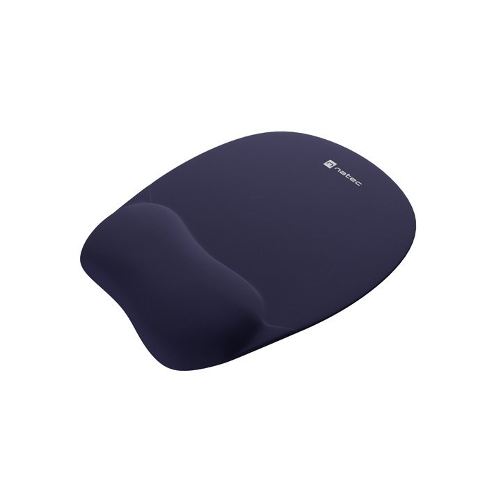 NATEC CHIPMUNK MOUSE PAD BLU NAVY 230X200MM MEMORY FOAM