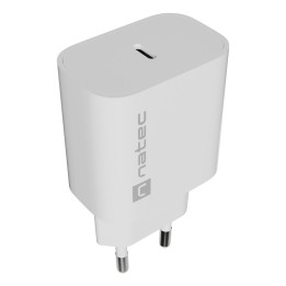 NATEC NUC-2394 caricabatterie dispositivo mobile universale bianco AC ricarica veloce interno