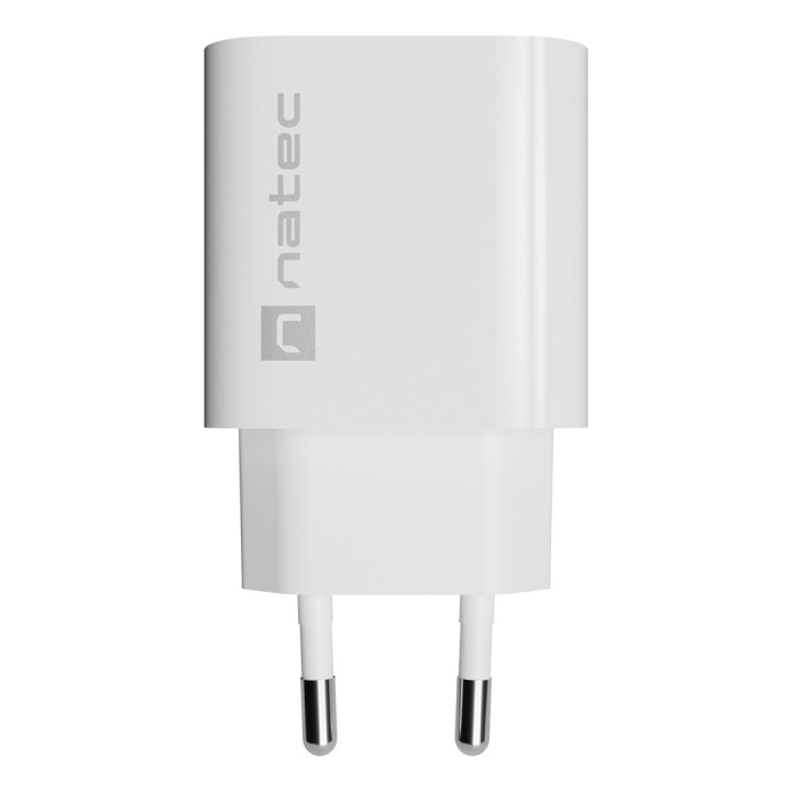 NATEC NUC-2394 caricabatterie dispositivo mobile universale bianco AC ricarica veloce interno