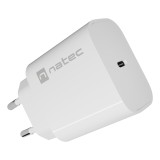 NATEC NUC-2394 caricabatterie dispositivo mobile universale bianco AC ricarica veloce interno