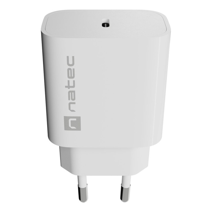 NATEC NUC-2394 caricabatterie dispositivo mobile universale bianco AC ricarica veloce interno
