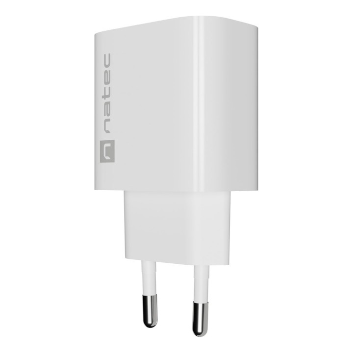 NATEC NUC-2394 caricabatterie dispositivo mobile universale bianco AC ricarica veloce interno