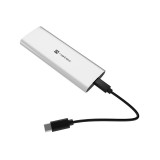 NATEC RHINO M.2 NVME LITE esterno SSD enclosure USB-C 3.2 GEN 2 argento artico