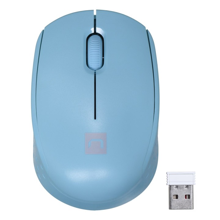 NATEC STORK mouse Home ambidestro RF wireless + USB Type-A ottico 1600 DPI