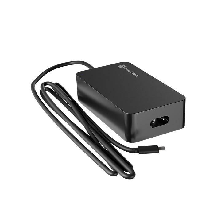 NATEC ALIMENTATORE CARICABATTERIE GRAYLING USB-C 65W