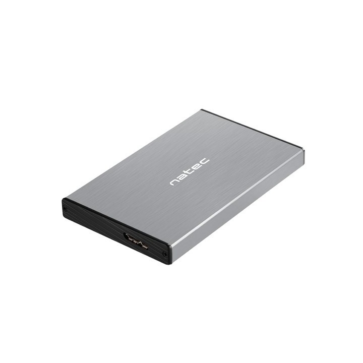 NATEC HDD ENCLOSURE RHINO GO (USB 3.0 2.5 GRIGIO)