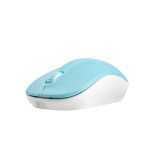 Natec mouse wireless Toucan blu e bianco 1600DPI