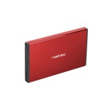 NATEC HDD ENCLOSURE RHINO GO (USB 3.0 2.5 ROSSO)