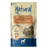 NATURAL Tacchino con pollo e pesca - cibo umido per cani - 500g