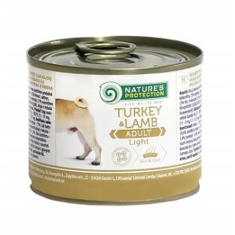 NATURE'S PROTECTION Adult Light Tacchino e Agnello - cibo umido per cani - 200 g