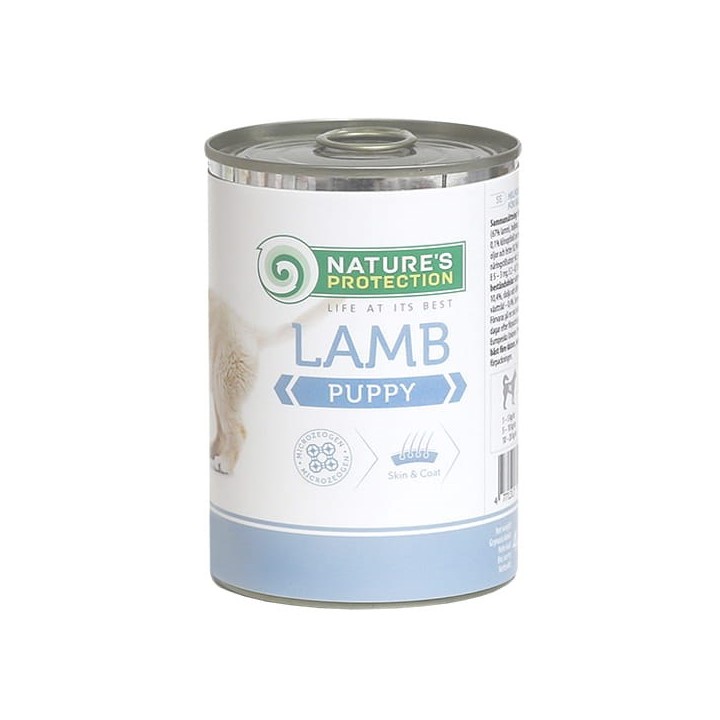 NATURE'S PROTECTION Puppy Agnello - cibo umido per cuccioli - 400 g