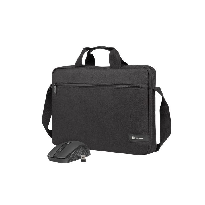 NATEC borsa per laptop Wallaroo 2 15.6 con mouse
