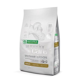NATURE'S PROTECTION Superior Care White Dogs Grain Free Adult Small Agnello - cibo secco per cani - 1.5 kg