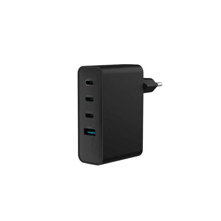 NATEC NUC-2234 Caricabatterie dispositivo mobile Laptop Smartphone Nero AC Ricarica veloce Da interno