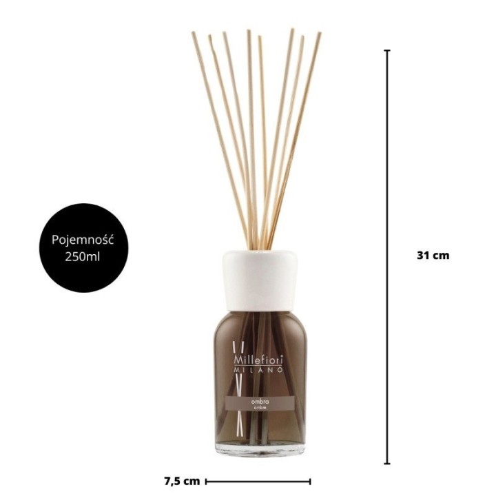 Diffusore con bastoncini 250 ml OMBRA MILLEFIORI