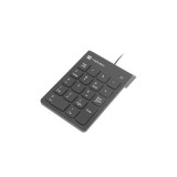 NATEC tastiera numerica GOBY 2 USB nero
