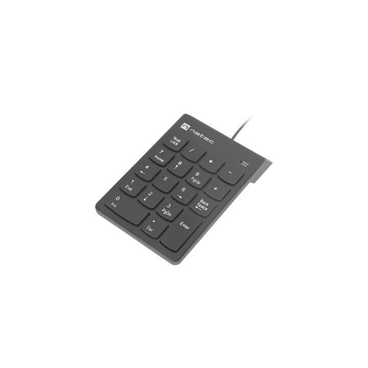 NATEC tastiera numerica GOBY 2 USB nero