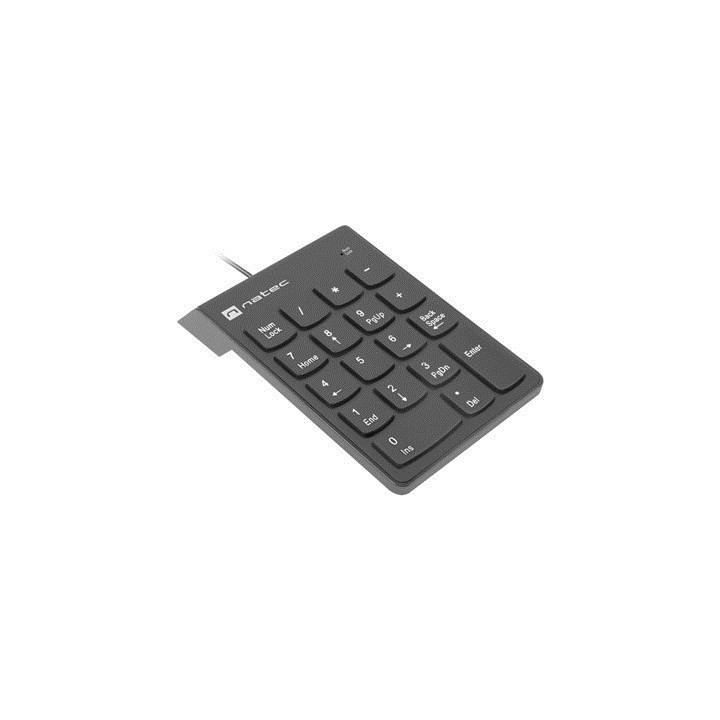 NATEC tastiera numerica GOBY 2 USB nero