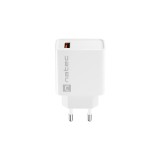 NATEC CARICABATTERIE DI RETE RIBERA USB-A 18W BIANCO