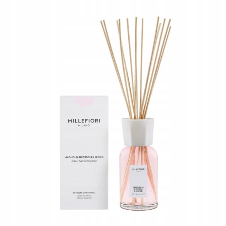 Diffusore ad aste 500 ml MAGNOLIA BLOSSOM & WOOD MILLEFIORI
