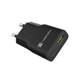 NATEC NUC-2377 caricabatterie dispositivo mobile universale nero AC ricarica veloce interno