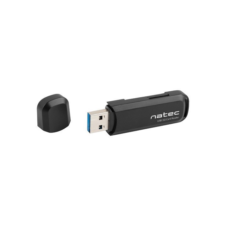 NATEC Scarab 2 Lettore di schede nero USB 3.0 Type-A