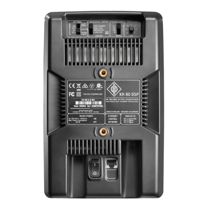 Neumann KH 80 DSP A G - monitor da studio attivo a 2 vie (4‘+1’)