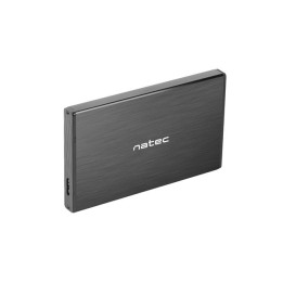 NATEC RHINO Enclosure GO USB 3.0 per 2.5'' SATA HDD/SSD alluminio nero