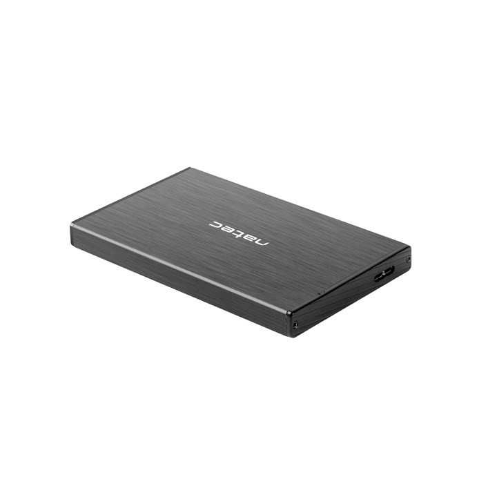 NATEC RHINO Enclosure GO USB 3.0 per 2.5'' SATA HDD/SSD alluminio nero