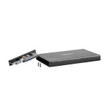NATEC RHINO Enclosure GO USB 3.0 per 2.5'' SATA HDD/SSD alluminio nero