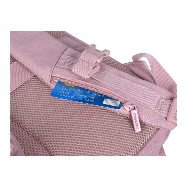 Natec zaino laptop Camel Lite rosa 15.6 19 L