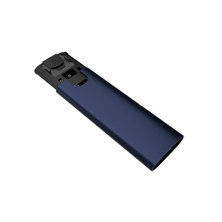 NATEC RHINO M.2 NVME LITE esterno SSD enclosure USB-C 3.2 GEN 2 blu navy acciaio