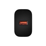 Caricabatterie da parete NATEC RIBERA 1X USB-A 18W nero