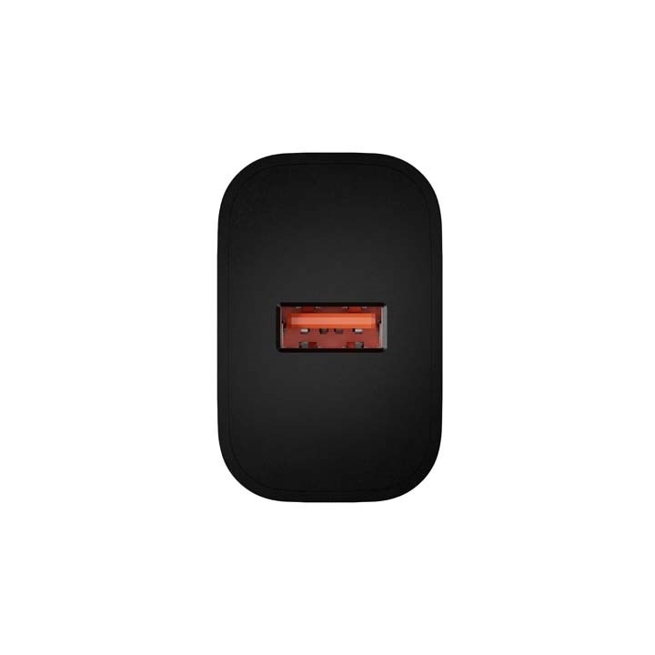 Caricabatterie da parete NATEC RIBERA 1X USB-A 18W nero