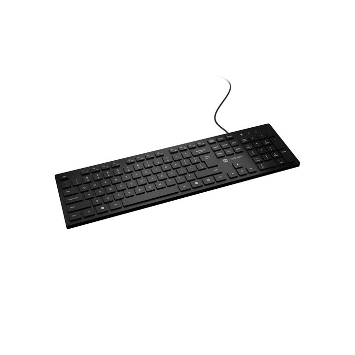 Natec Herring US tastiera multimedia slim nero